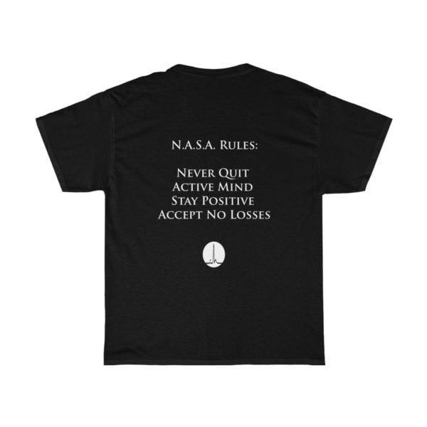 Critical Hustle N.A.S.A Rules White Logo - Image 2