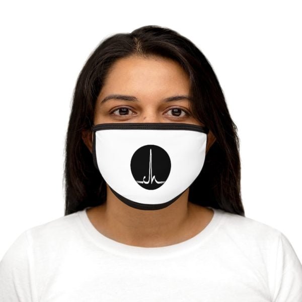 Critical Hustle-Fabric Face Mask - Image 4