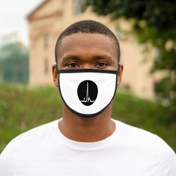 Critical Hustle-Fabric Face Mask - Image 6